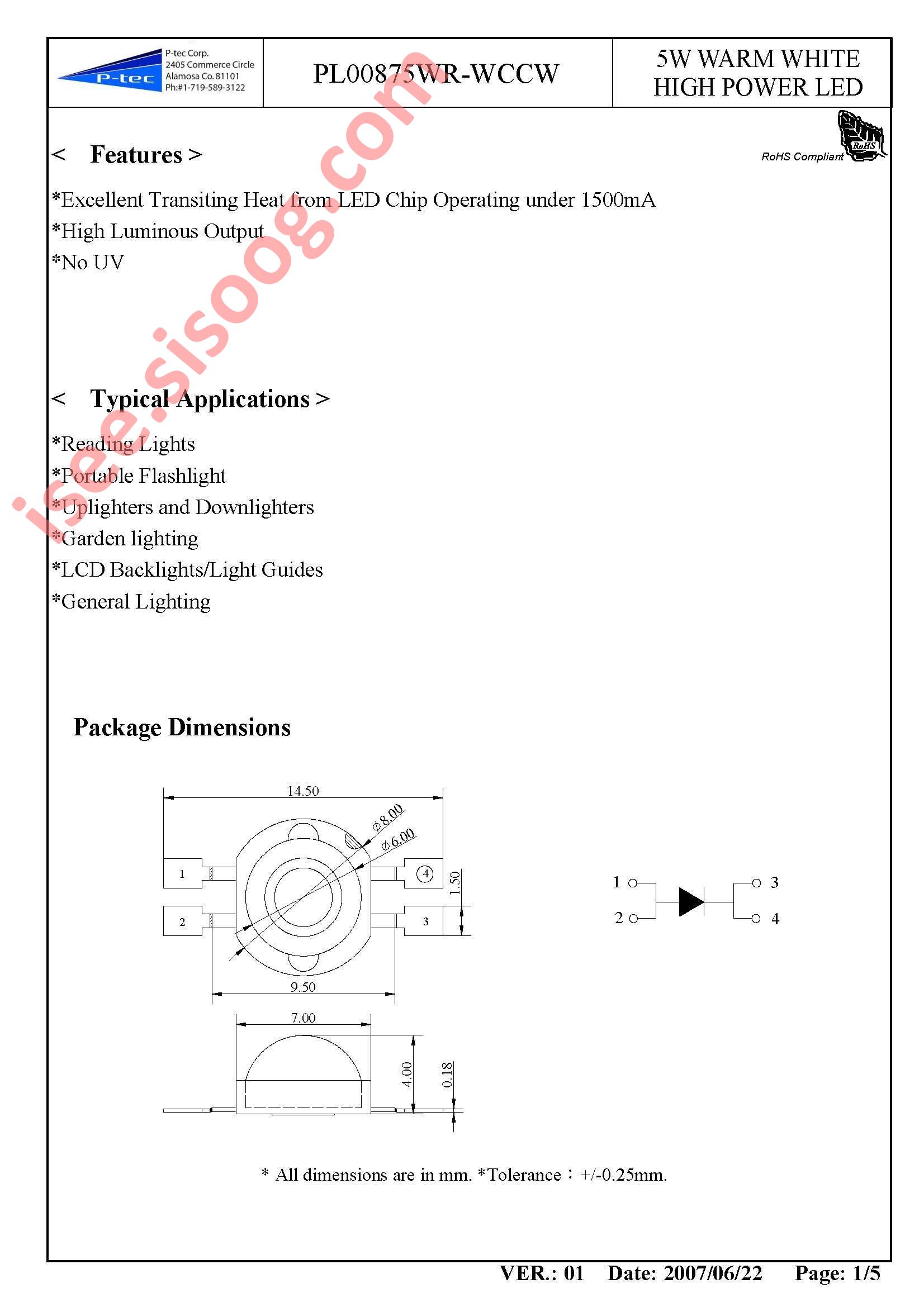 PL00875WR-WCWW