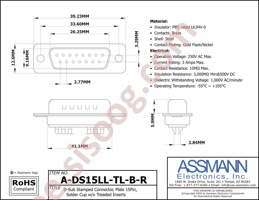 A-DS15LL-TL-B-R