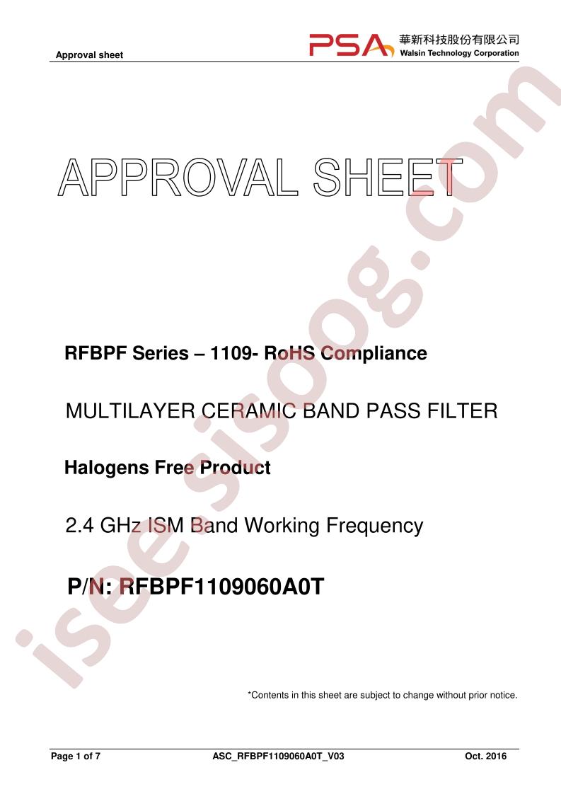 RFBPF1109060A0T