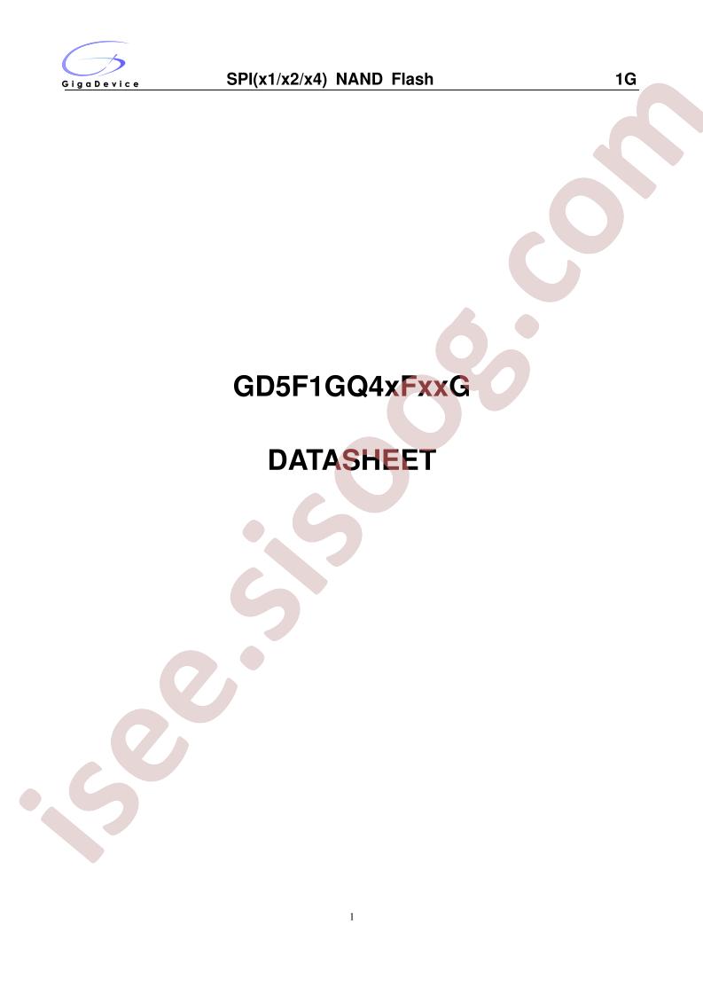 GD5F1GQ4RFFIG