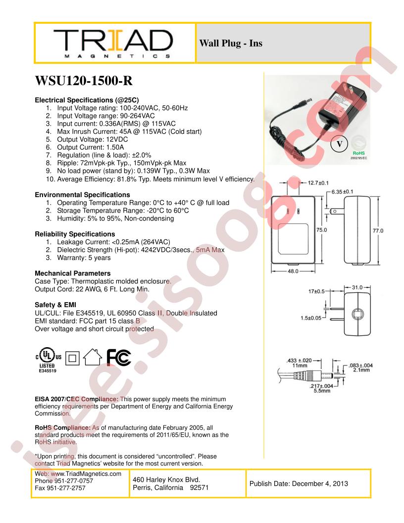 WSU120-1500-R
