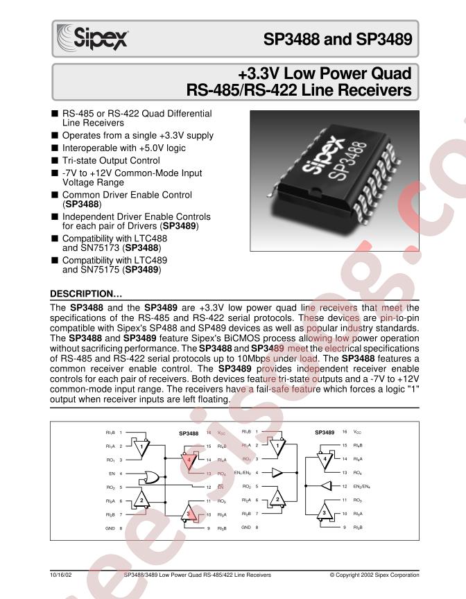 SP3488ET