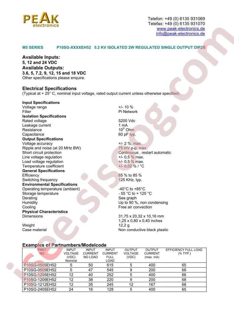 P10SG-0505EH52