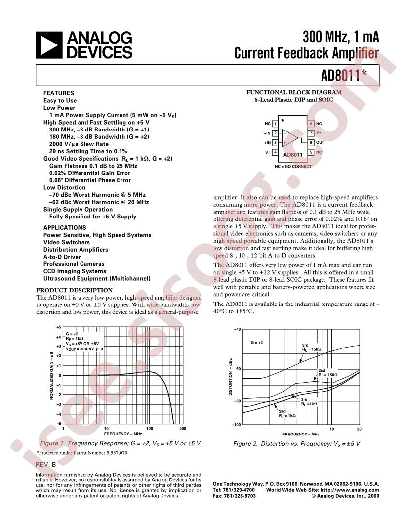AD8011