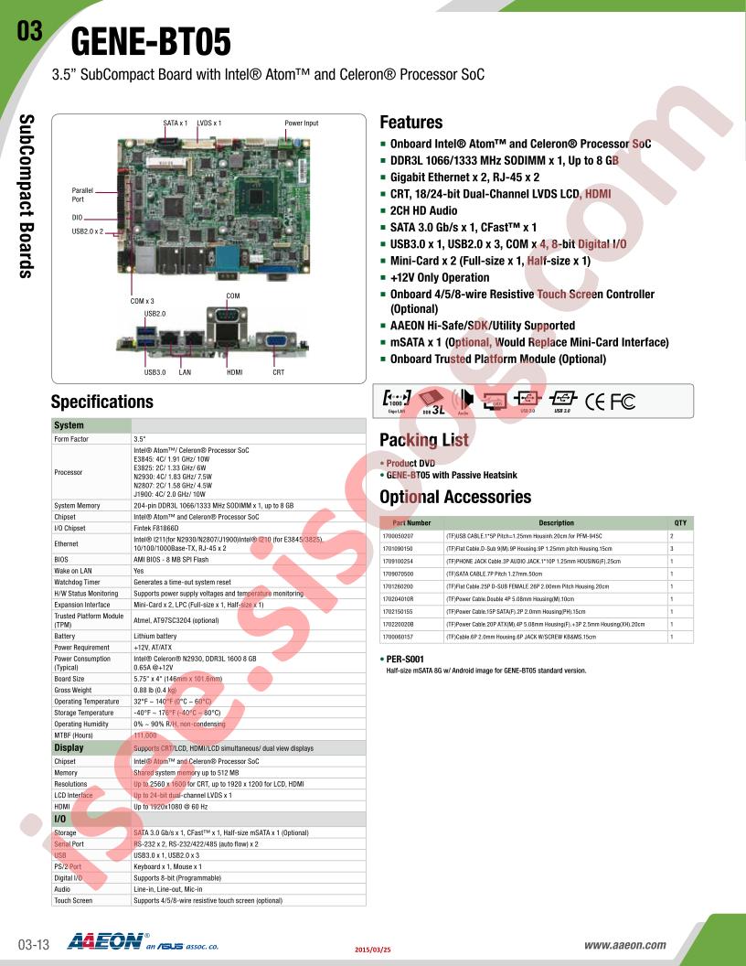 GENE-BT05