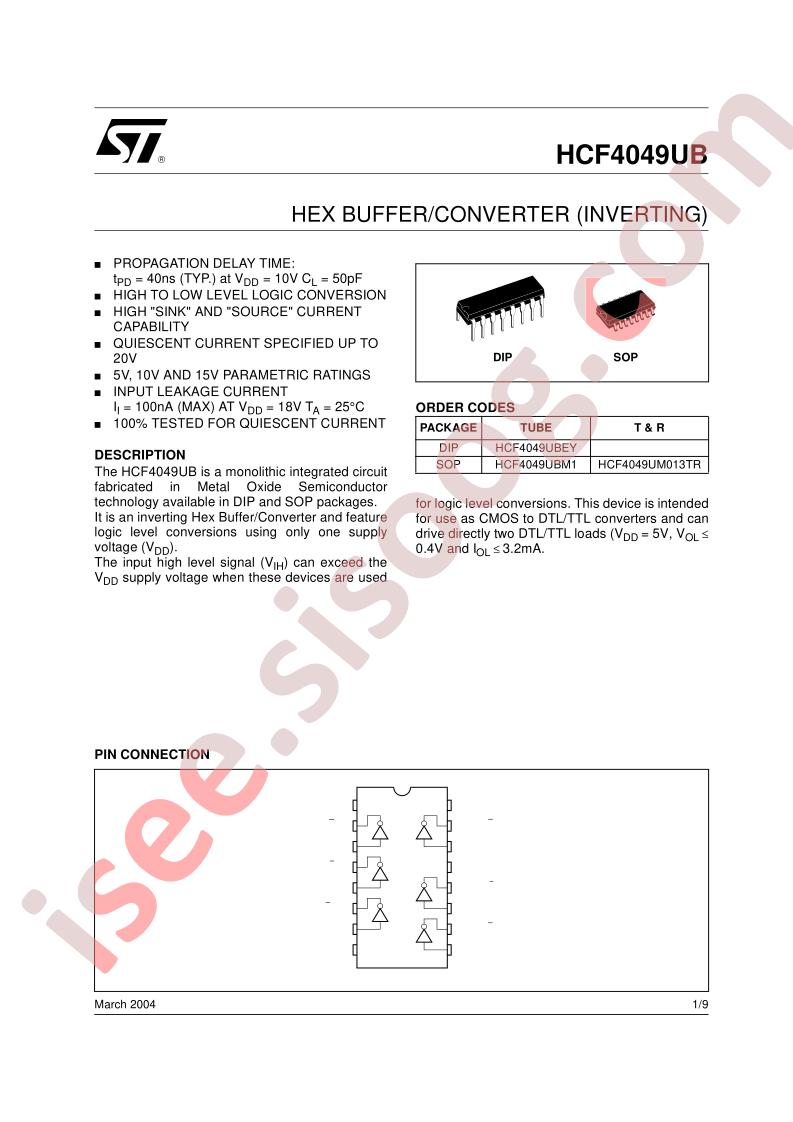 HCF4049UB