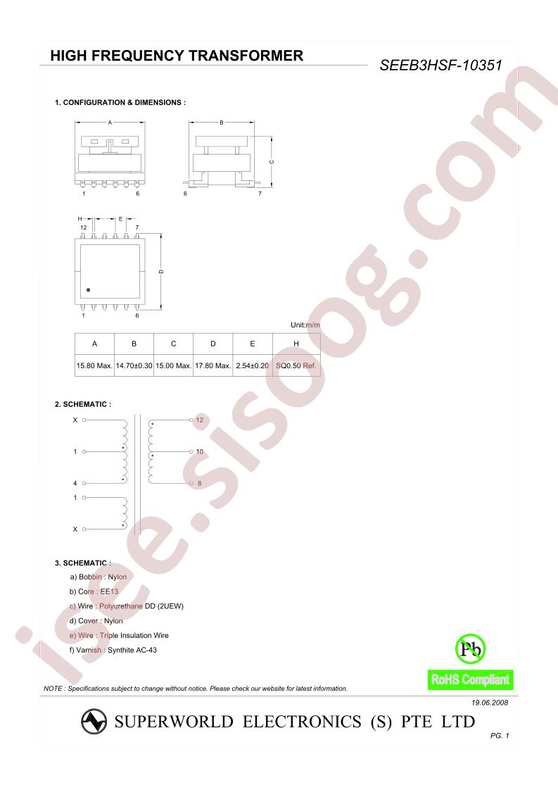 SEEB3HSF-10351