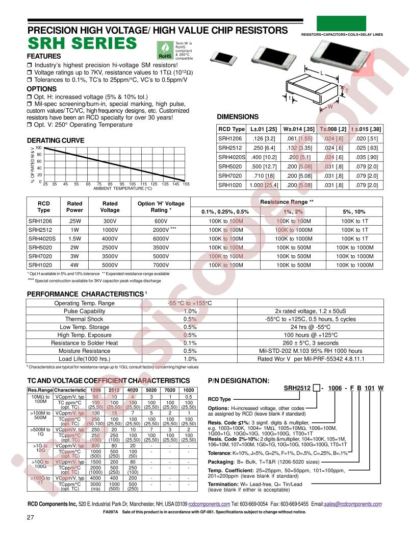 SRH2512H-1003-KB