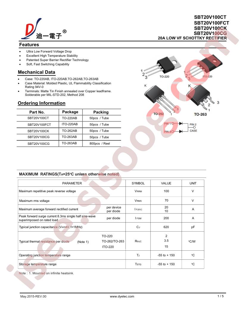 SBT20V100CT
