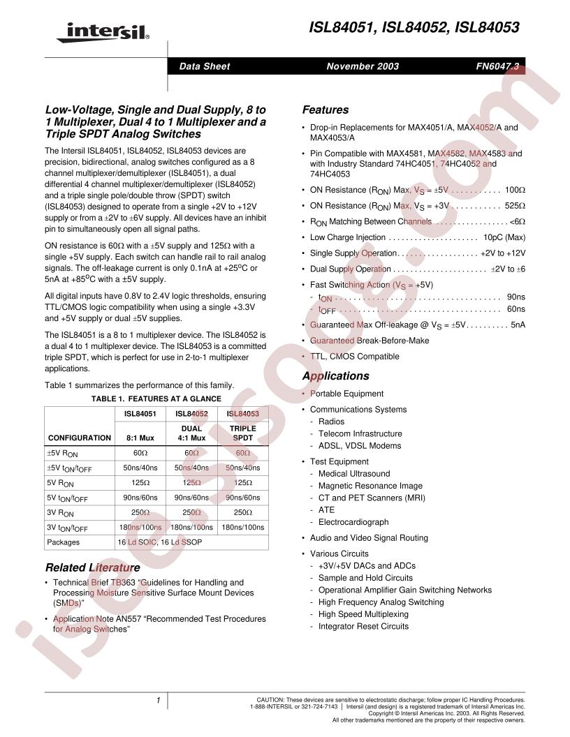 ISL84051IA