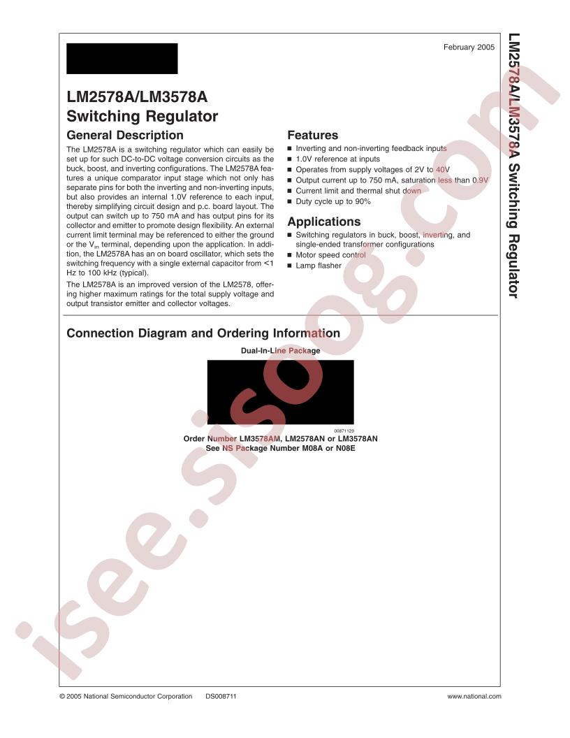 LM2578A