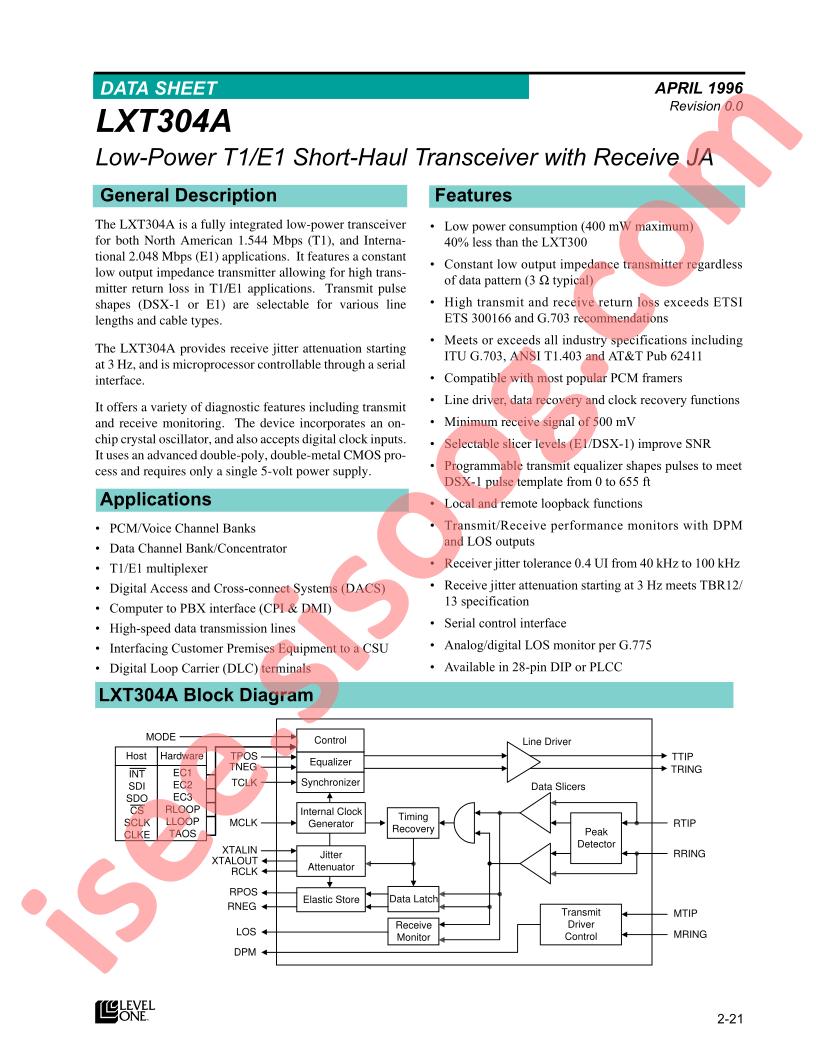 LXT304A