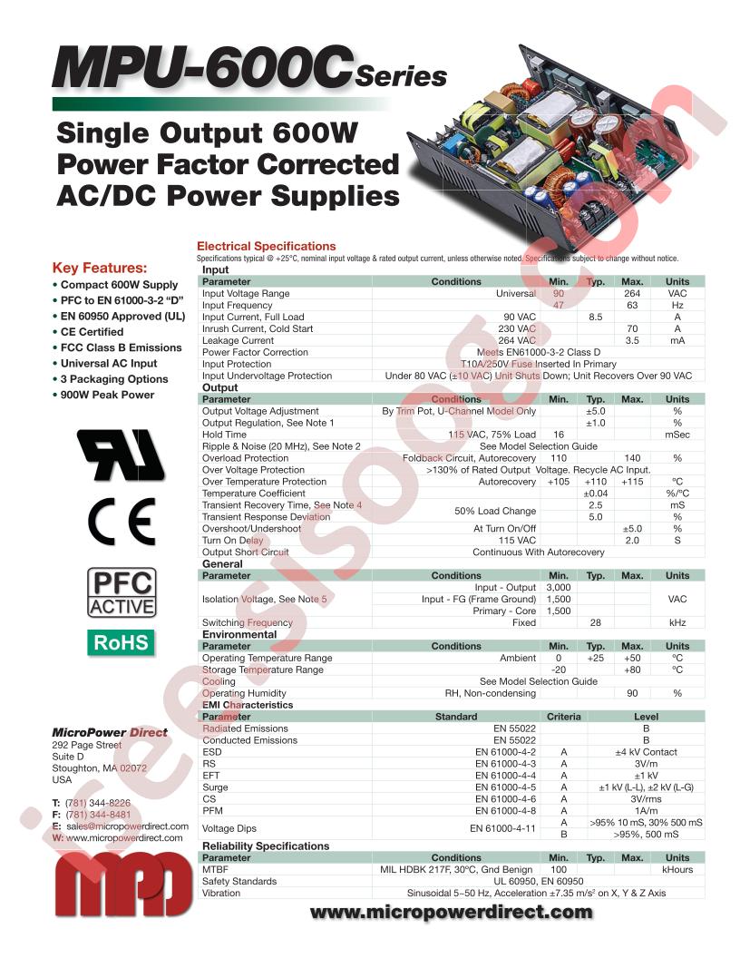 MPU-600C