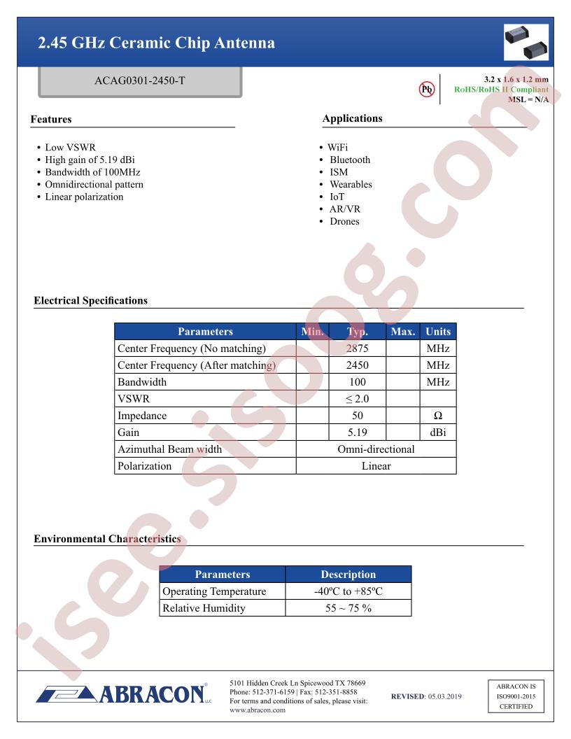 ACAG0301-2450-T