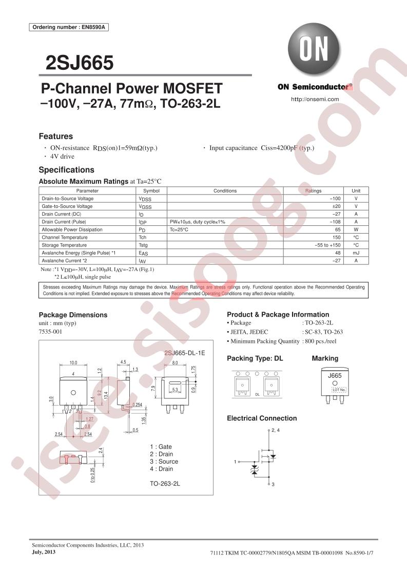 2SJ665-DL-1E