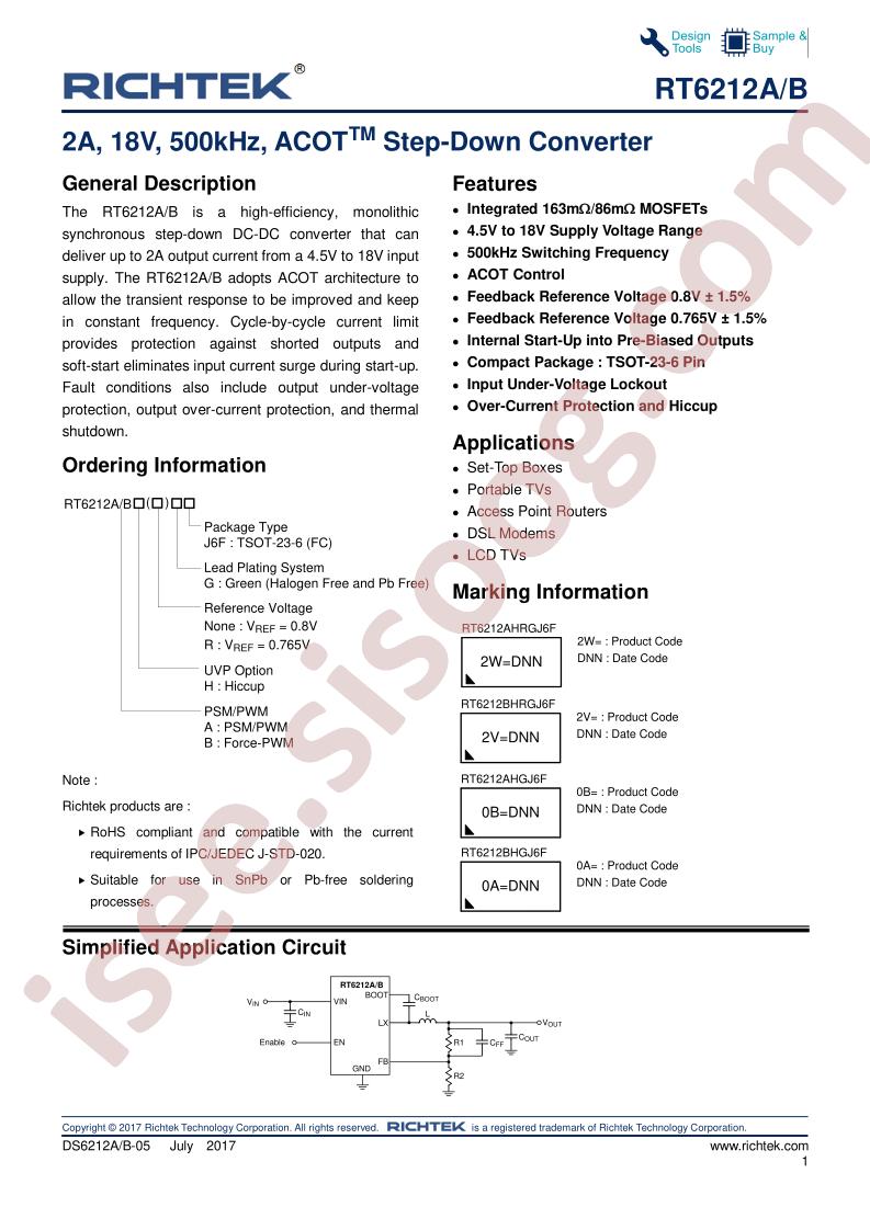 RT6212A