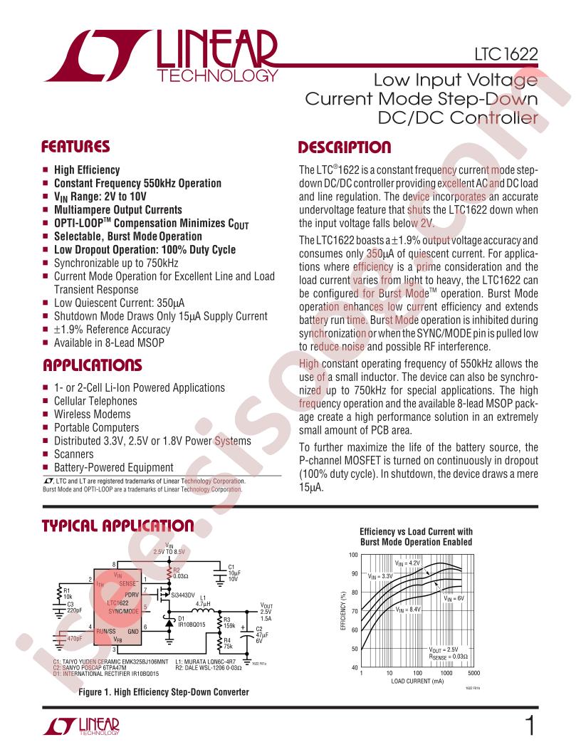 LTC1622IS8
