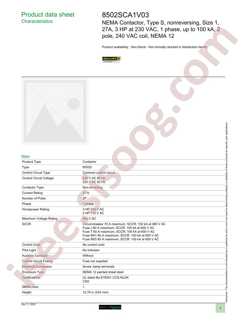 8502SCA1V03