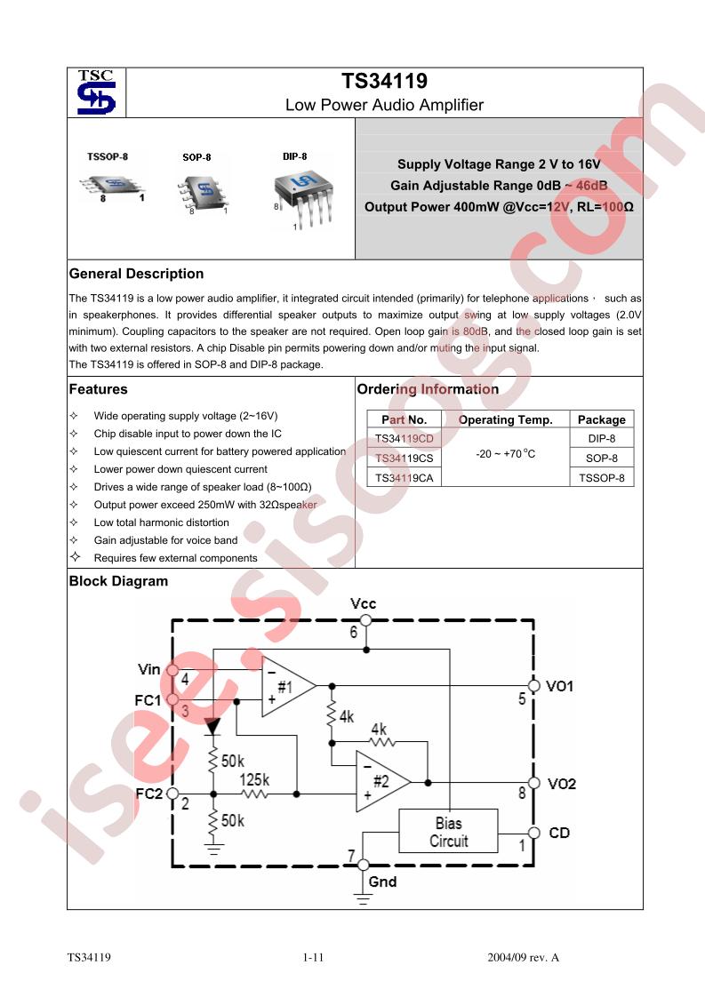 TS34119CA