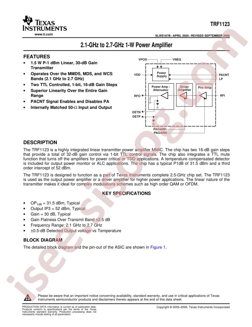TRF1123IRTMT