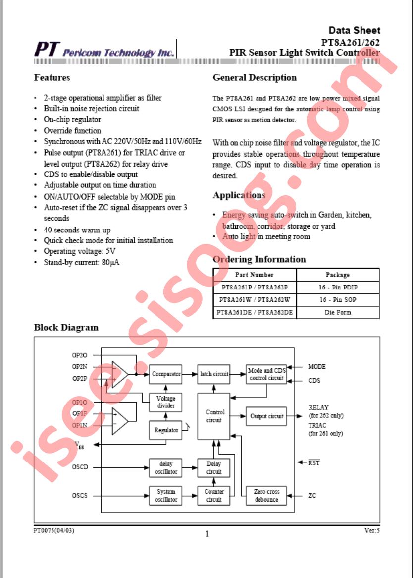 PT8A2612P