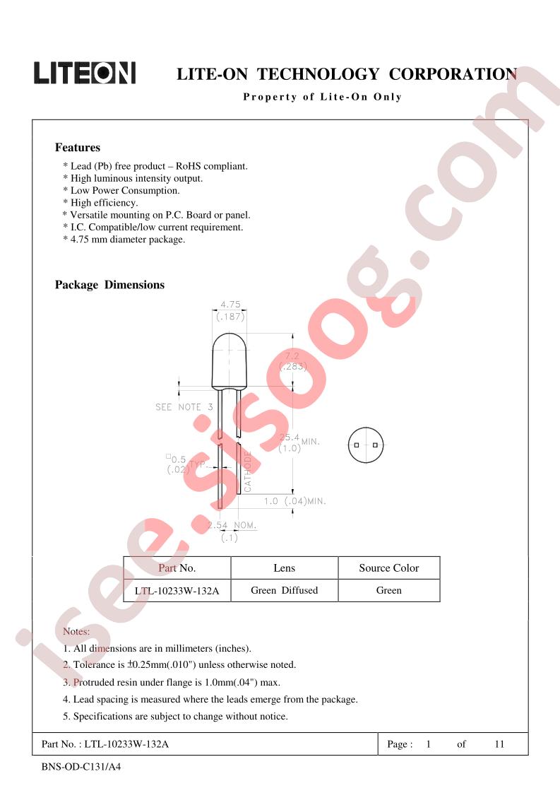 LTL-10233W-132A