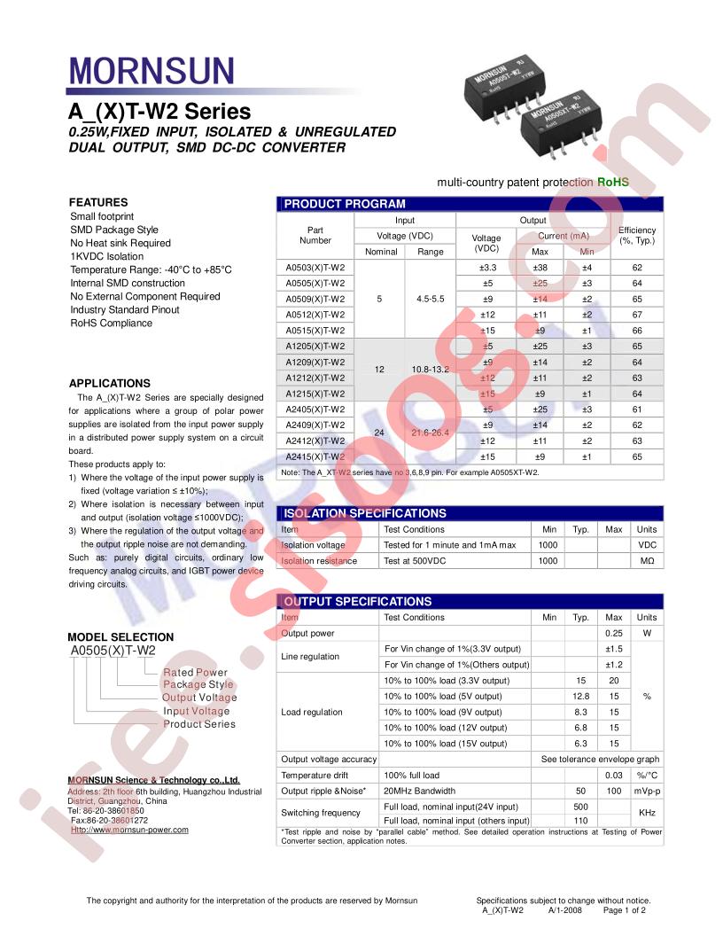 A0503XT-W2