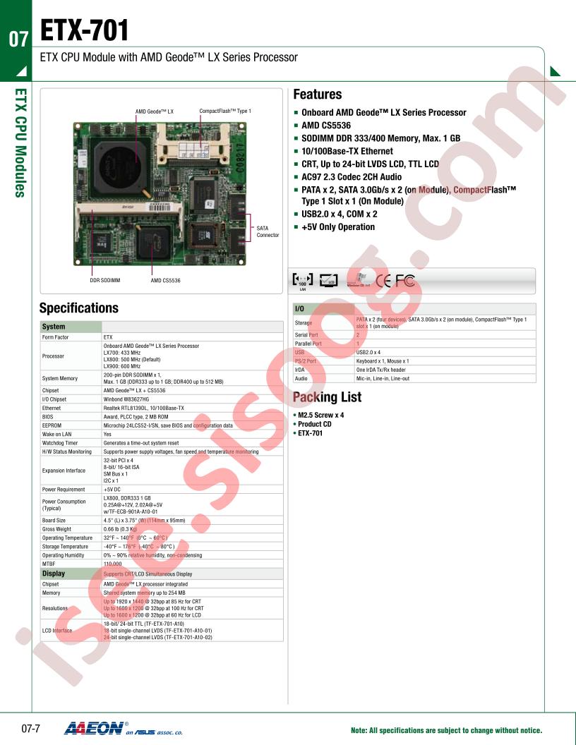 ETX-701