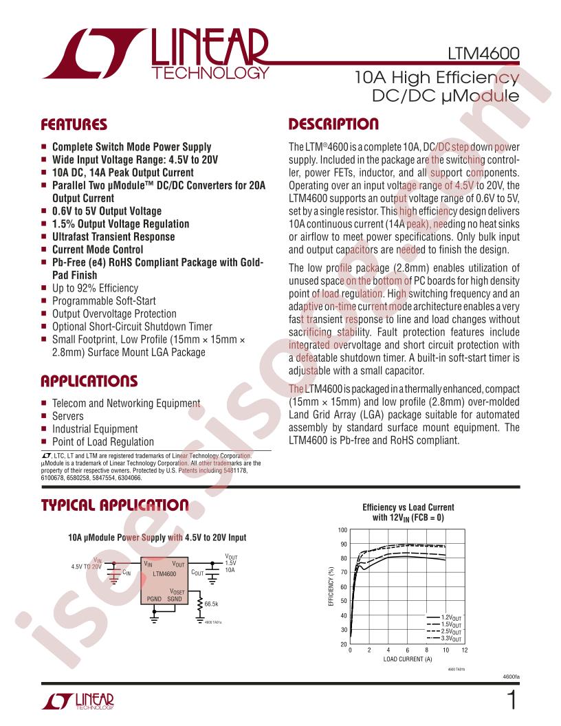LTM4600