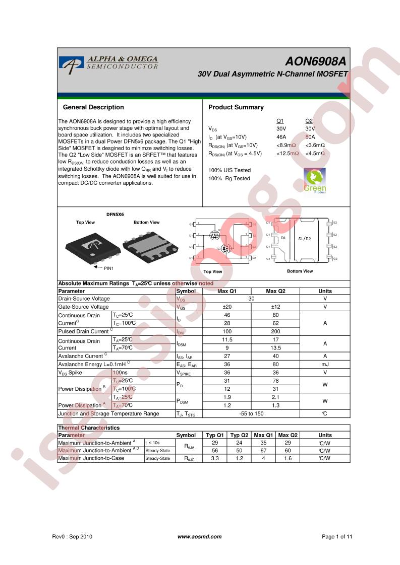 AON6908A