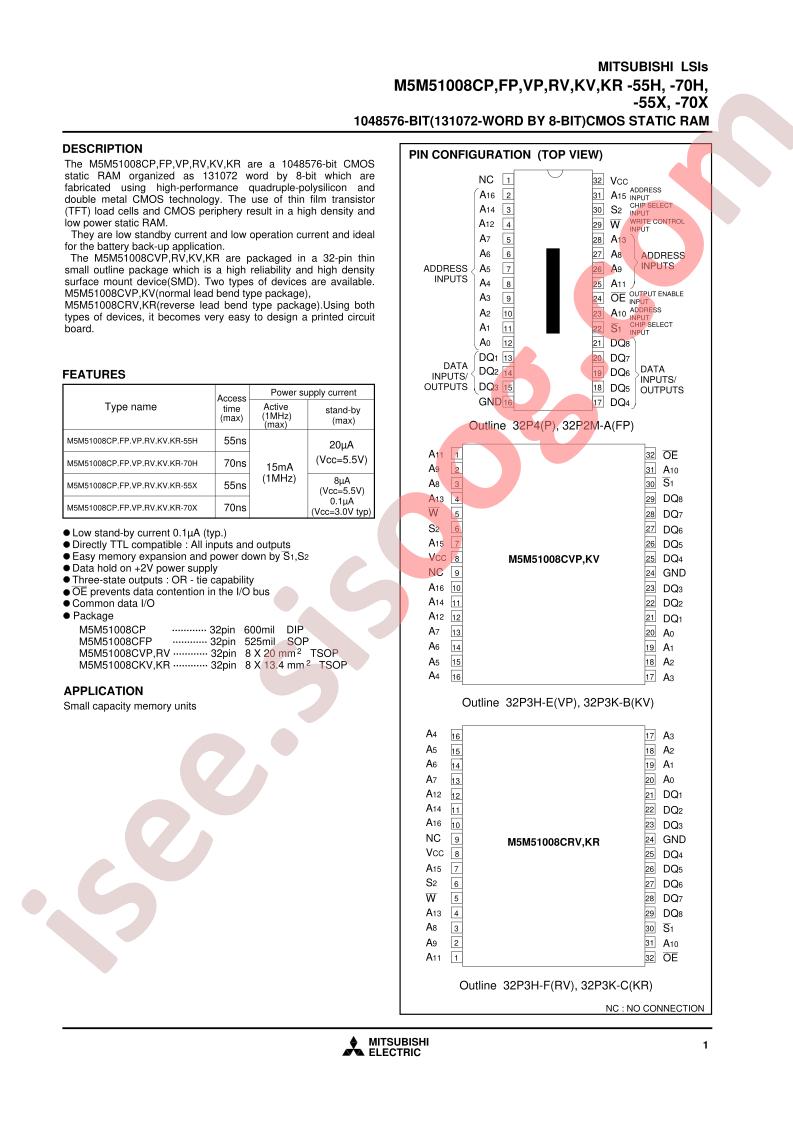 M5M51008CFP