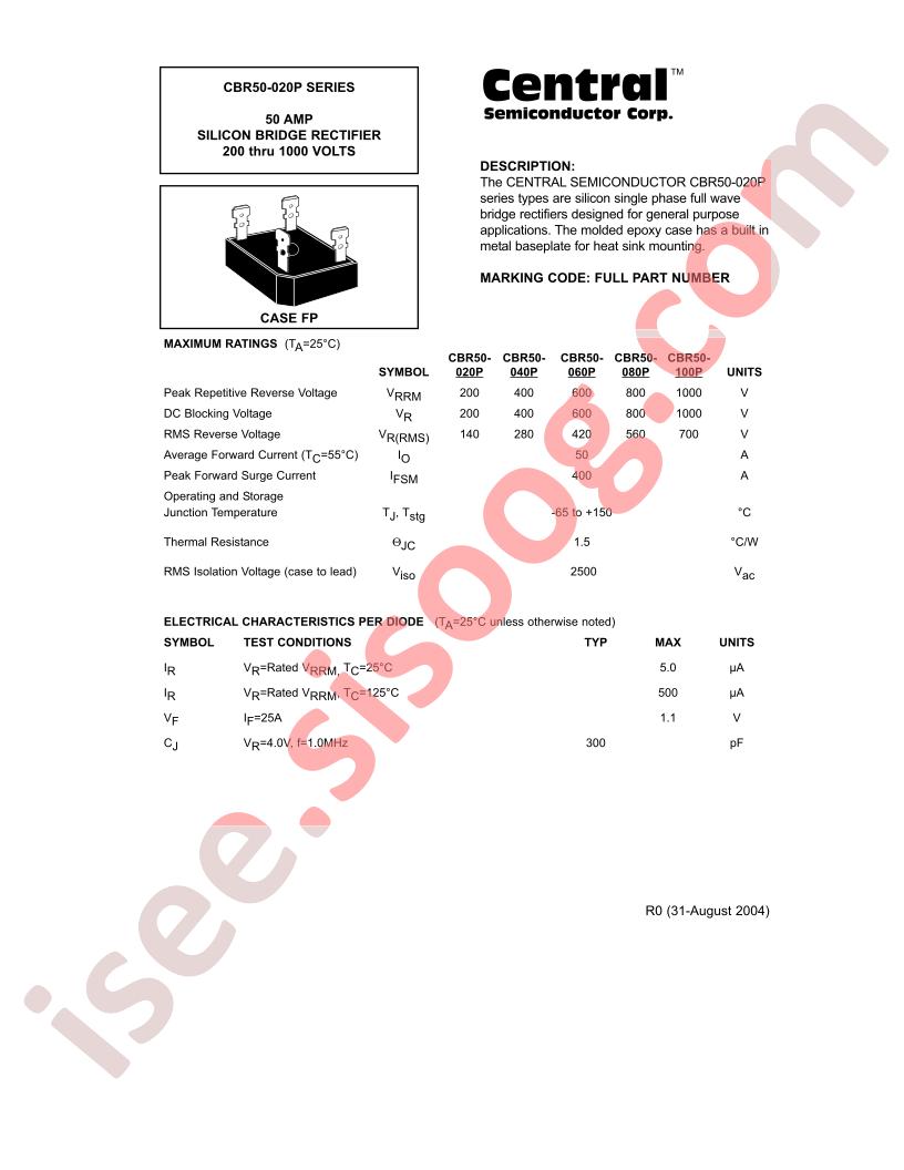 CBR50-020P