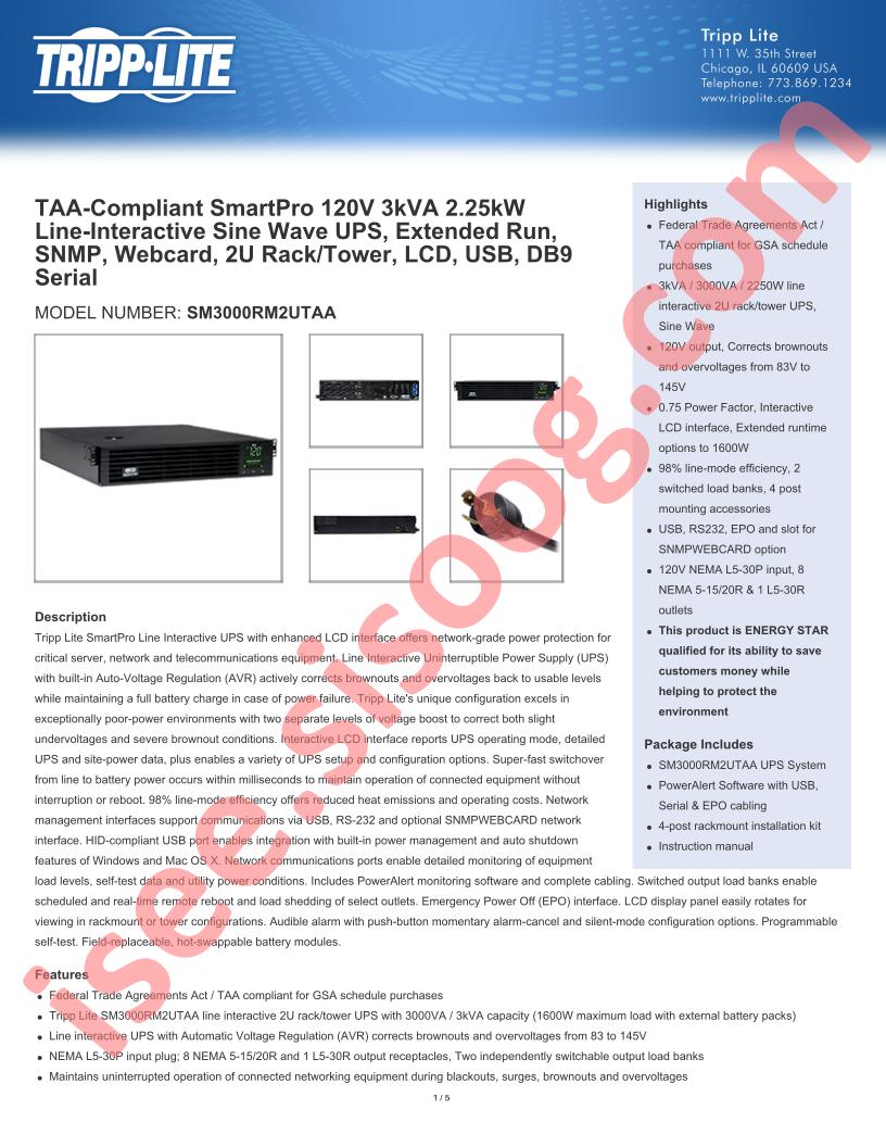 SM3000RM2UTAA