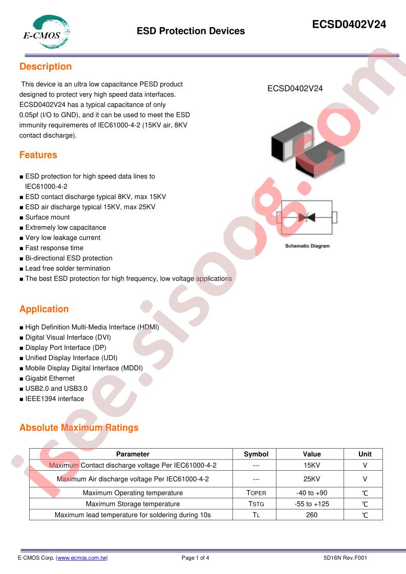 ECSD0402V24