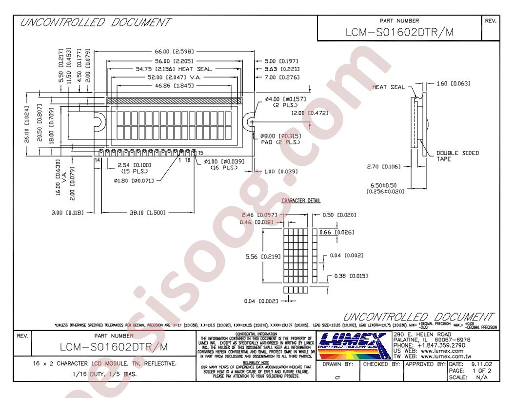 LCM-S01602DTRM