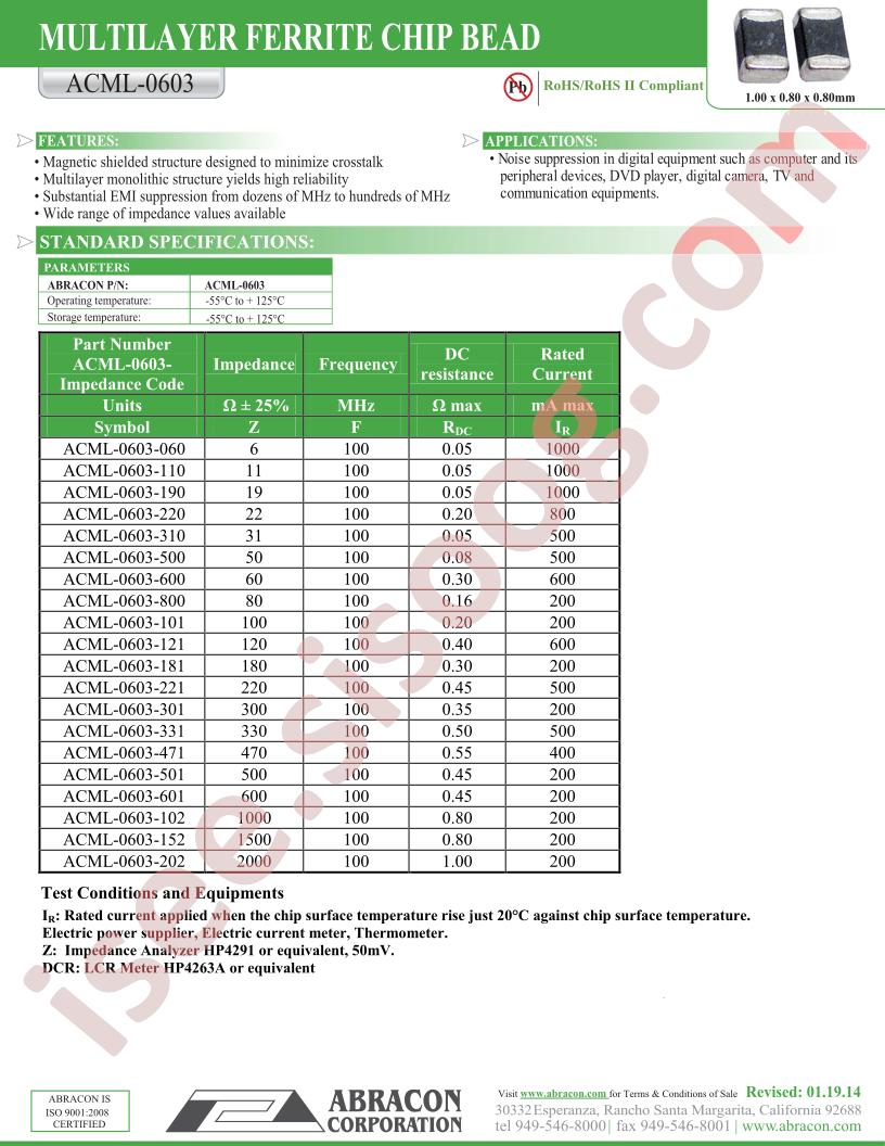 ACML-0603-190