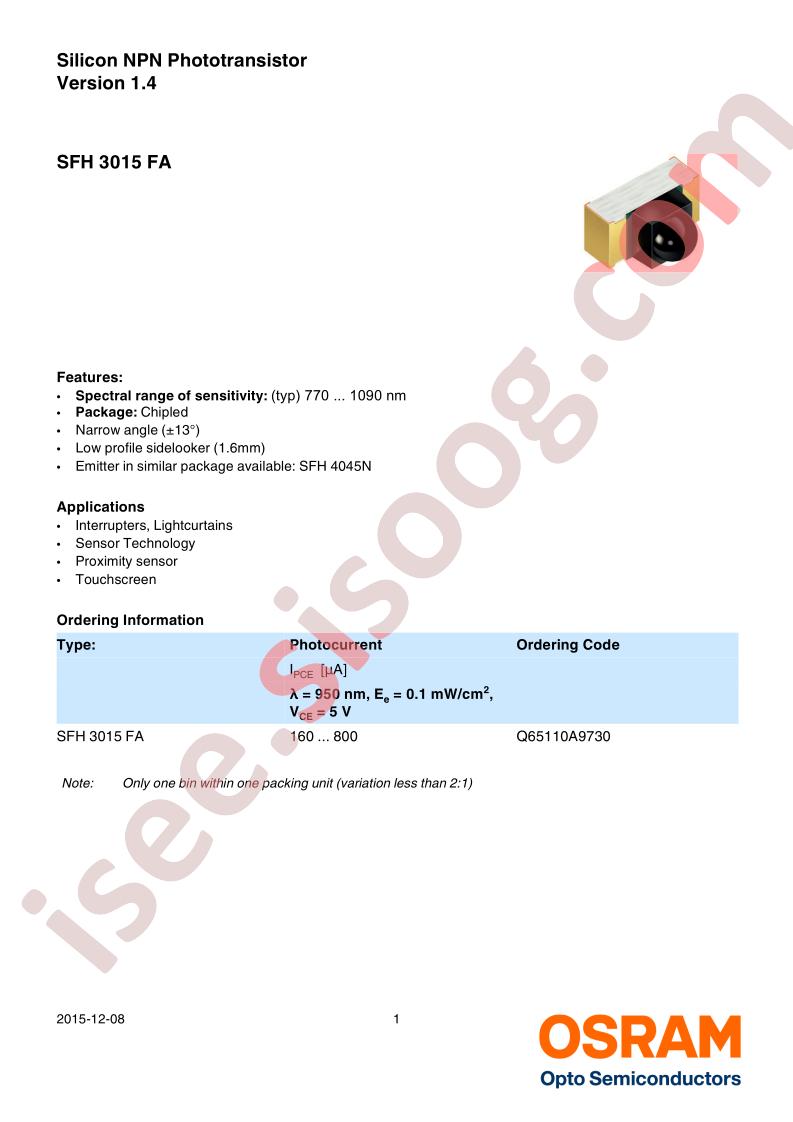 SFH-3015-FA