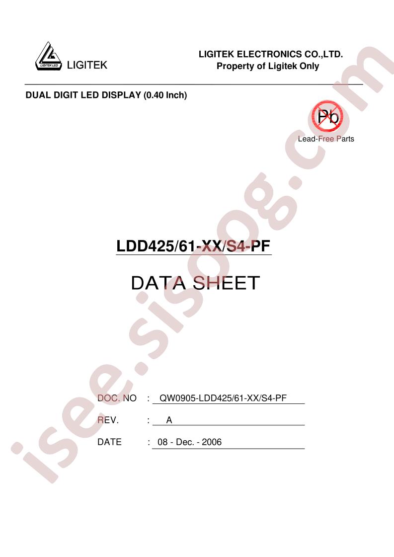 LDD425-61-XX-S4-PF