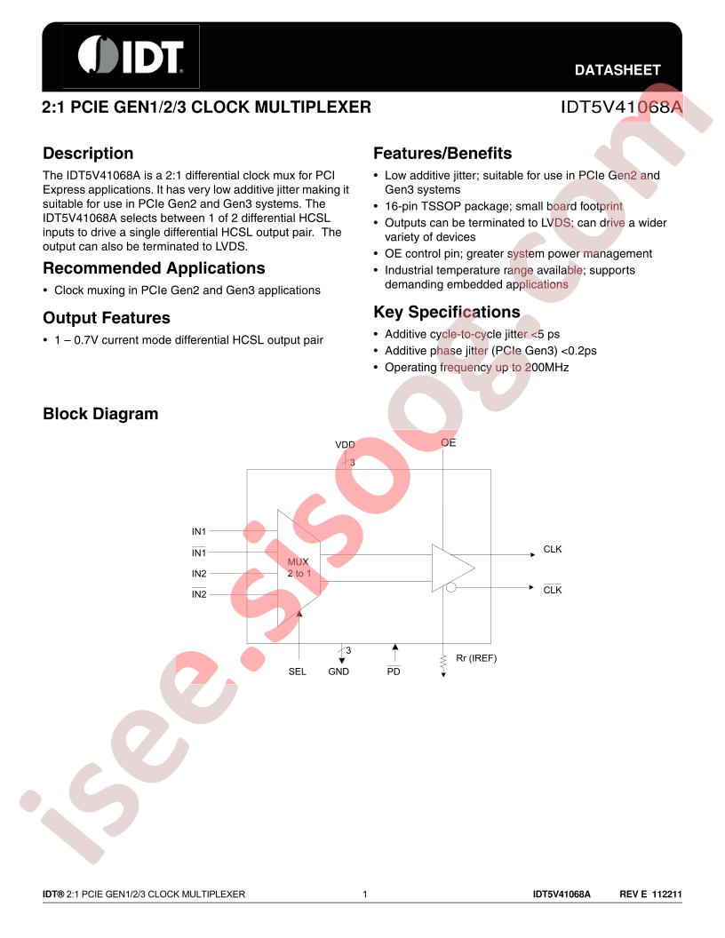 IDT5V41068A