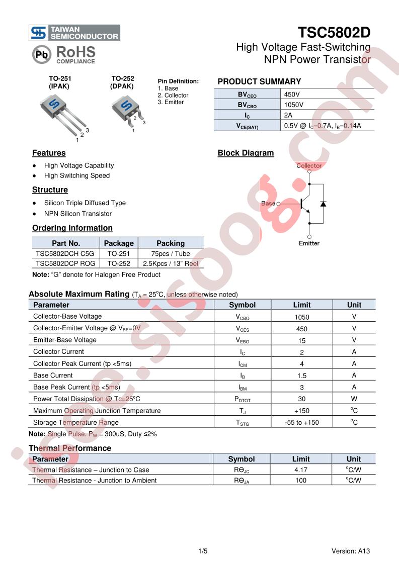 TSC5802D