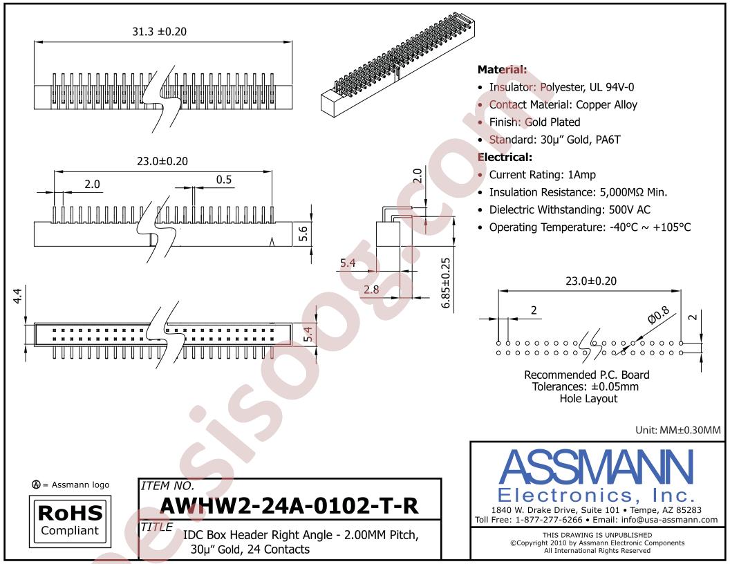 AWHW2-24A-0102-T-R