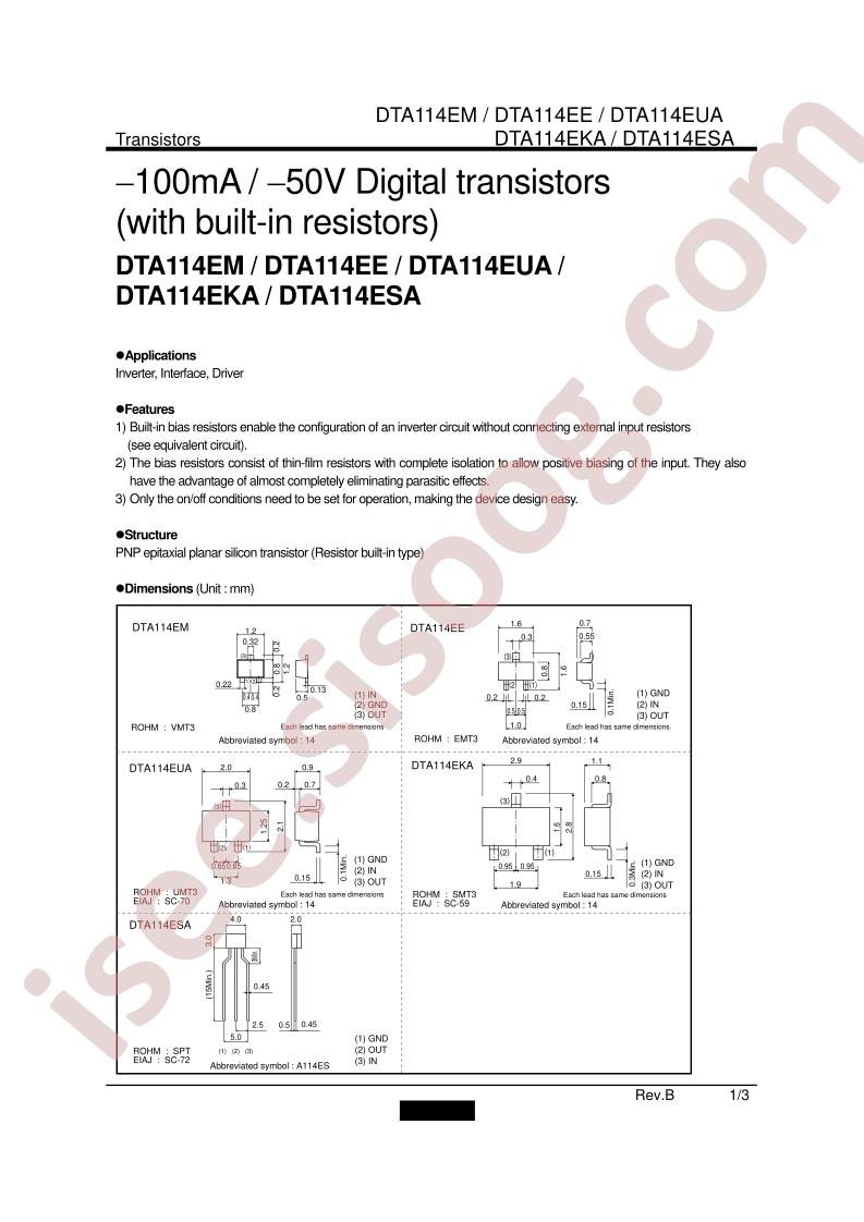 DTA114ESATP