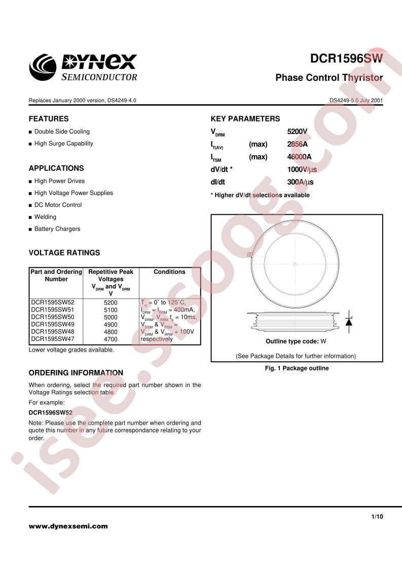 DCR1596SW