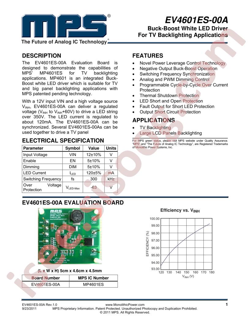 EV4601ES-00A