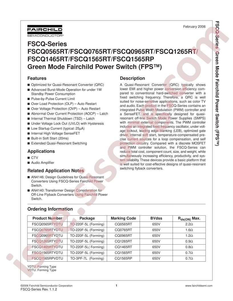 FSCQ0765RTYDTU