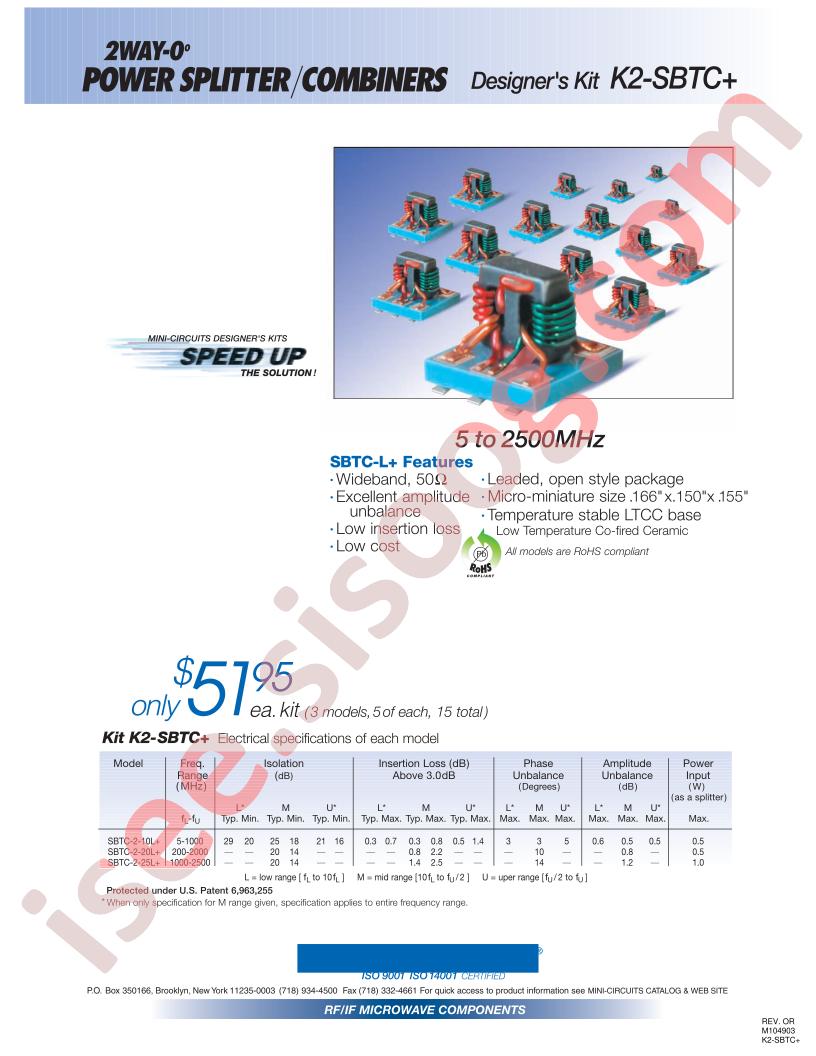 SBTC-2-25L+