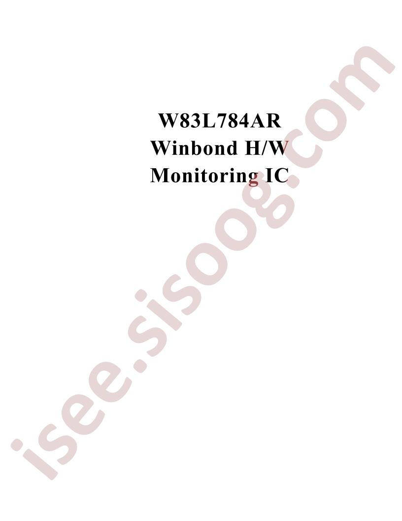 W83L784AR