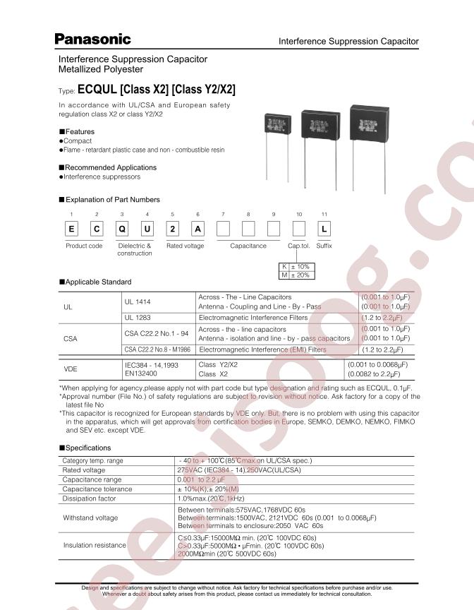 ECQ-U2A104MLA