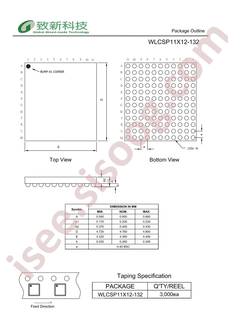 WLCSP11X12-132