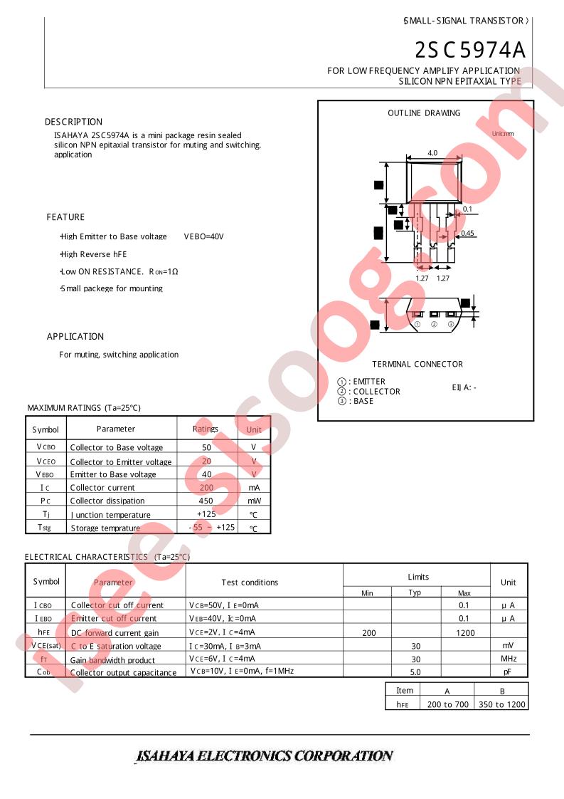 2SC5974A
